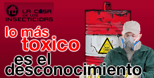 Buenos y malos insecticidas para control de plagas.